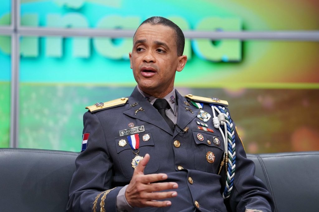 Dominican Police Chief reports a decrease of first quarter crime rates