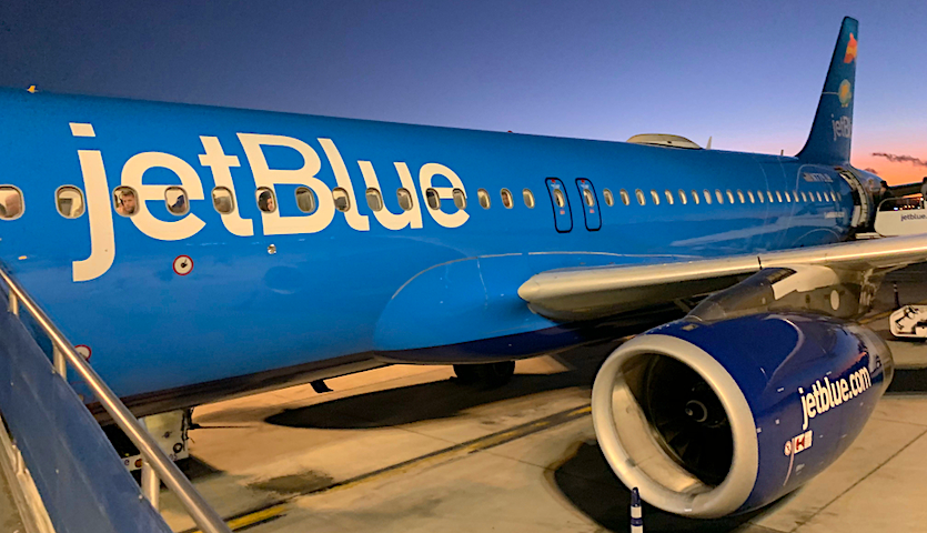 JetBlue bans carry-on luggage for lowest fares