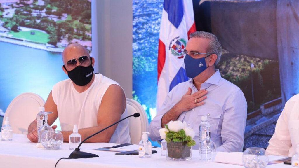 Luis Abinader and Vin Diesel - Dominican News