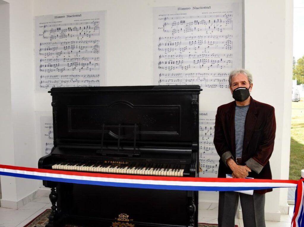 National Anthem piano restored and delivered to the History Museum - Dominican News 2