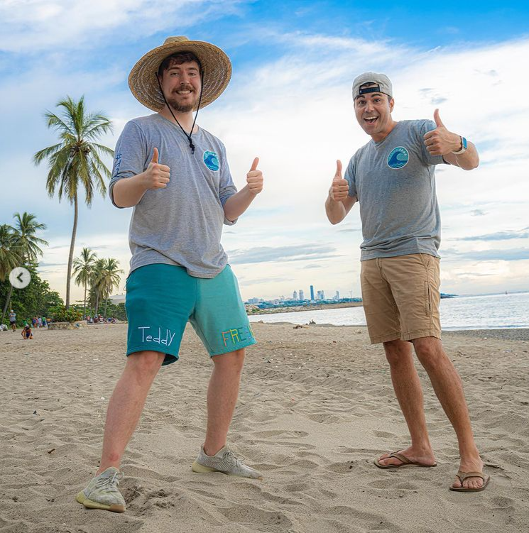 MrBeast and Mark Rober start Team Seas campaign in the Dominican Republic