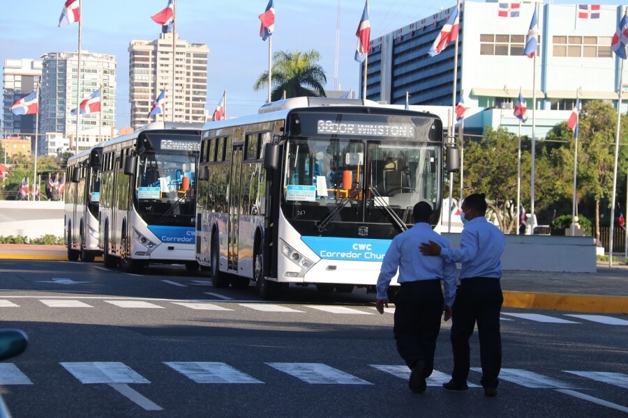 Santo Domingo and Santiago are set to open 16 new bus lines