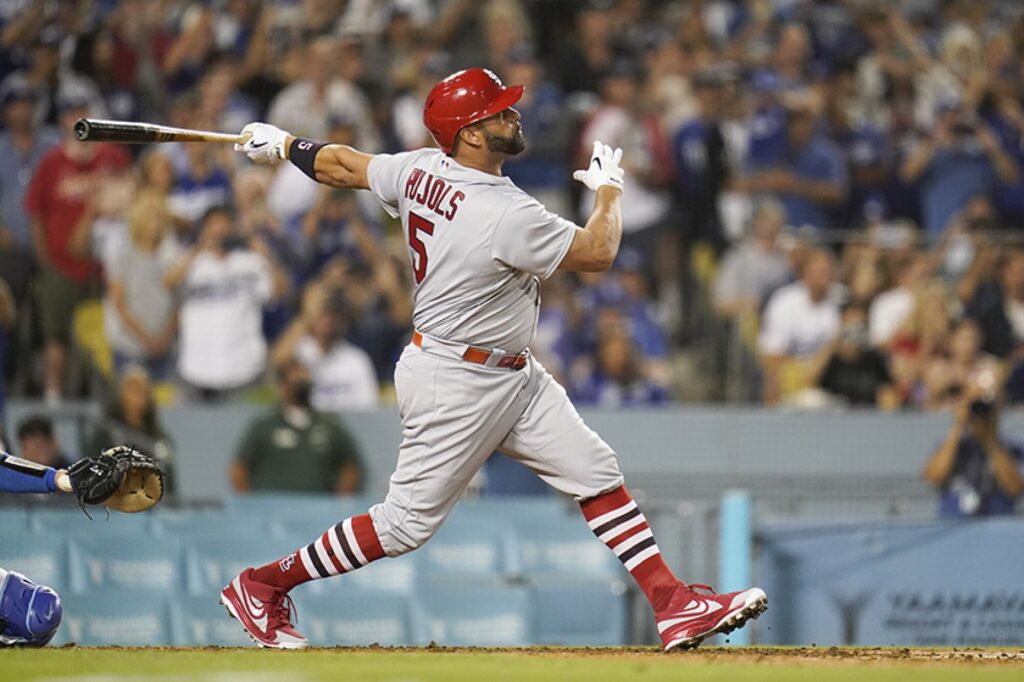 Albert Pujols hits two home runs and joins the 700 club