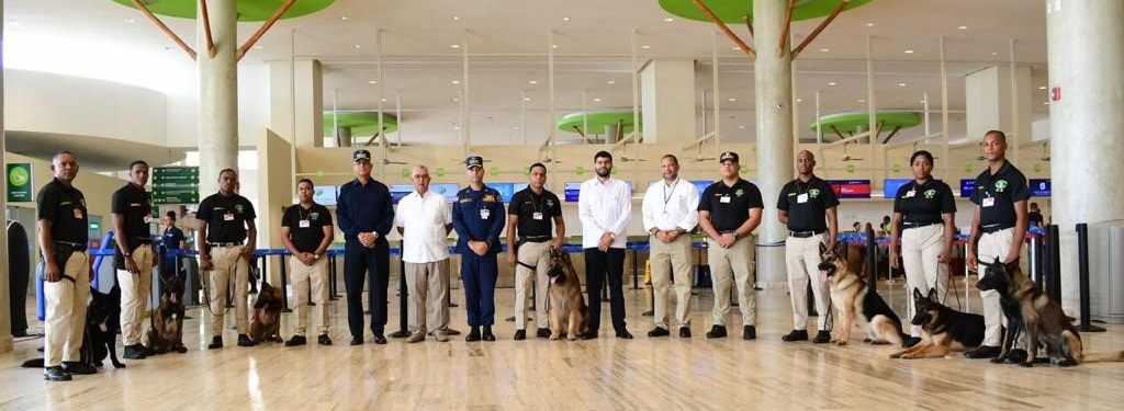 Seven K-9’s join the Punta Cana Airport security team