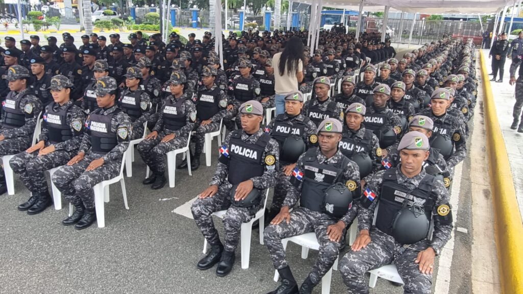 Dominican National Police invests more than 300 new agents in tactical units - Dominican News